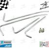 KIT SERIE LISTELLI FREGI COFANO ORIGINALI VESPA GL 150 VLA1T