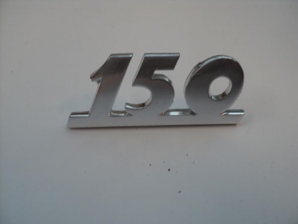 TARGHETTA VESPA 150 LOGO 150 ORIGINALE 258148