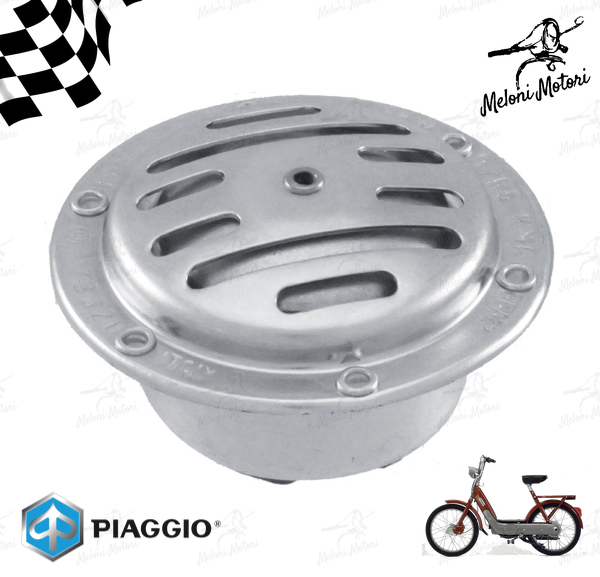 CLACSON PIAGGIO ciclomotore SI CIAO BRAVO BOXER 6 volt - Meloni Motori