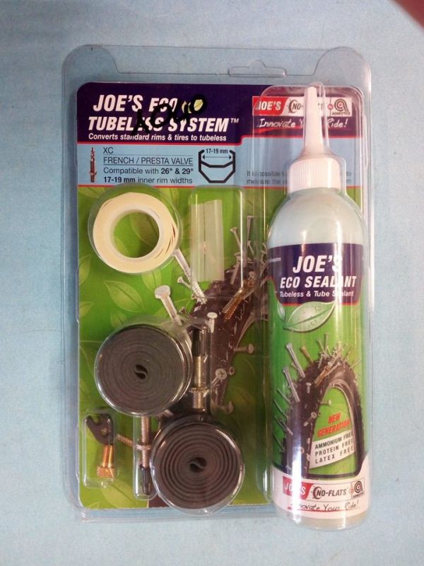 Kit trasformazione tubeless Joe's completo