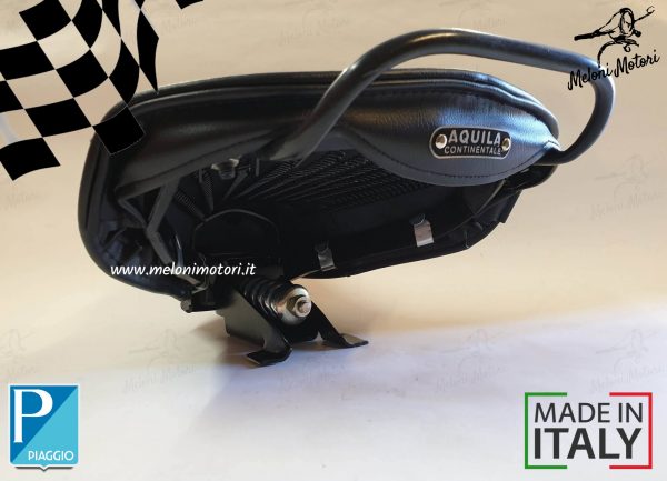 SELLA SINGOLA ORIGINALE AQUILA VESPA VNB VBB VBA SUPER SPRINT GT 150 blu scuro