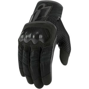 guanti in pelle moto da strada enduro motard icon overlord glove
