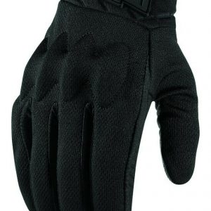 guanti in pelle moto da strada enduro motard icon anthem 2 stealth glove