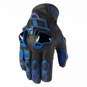guanti in pelle moto da strada enduro motard icon hypersport short glove