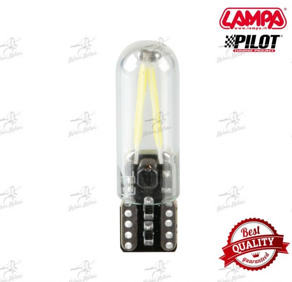 lampada led t10 led cob alta luminosità 6500k