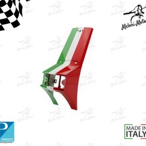 MASCHERINA NASELLO CALANDRA COPRISTERZO VESPA LML PX 125/150/200 PE ARCOBALENO bandiera italiana tricolore