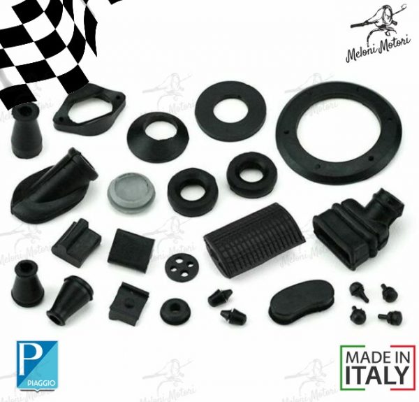 kit gommini 25 pezzi vespa 50 SPECIAL R/L/N 125 PRIMAVERA ET3