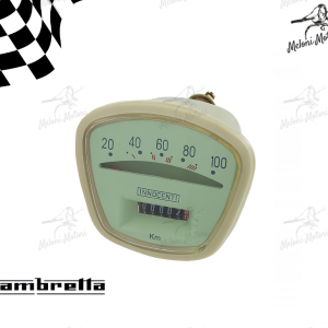 Contachilometri Lambretta Li 125 3 serie scala 100 km/h con logo innocenti