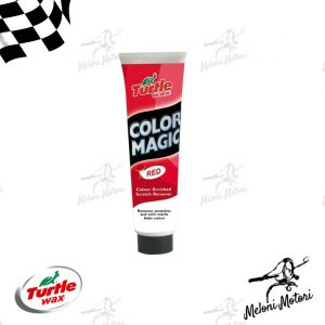 turtle wax Pasta togli-graffi arricchita con colore polish carrozzeria auto - 150 ml - Rosso